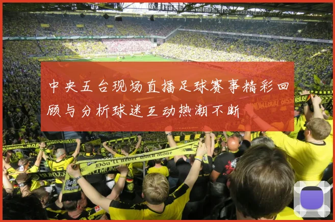中央五台现场直播足球赛事精彩回顾与分析球迷互动热潮不断